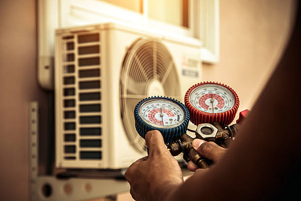 Professional Hvac Maintenance technician working in Metter, GA